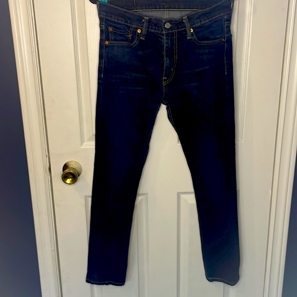 Levi’s 510 Skinny Dark Wash Jeans Size 30 W 30 L - Picture 7 of 9